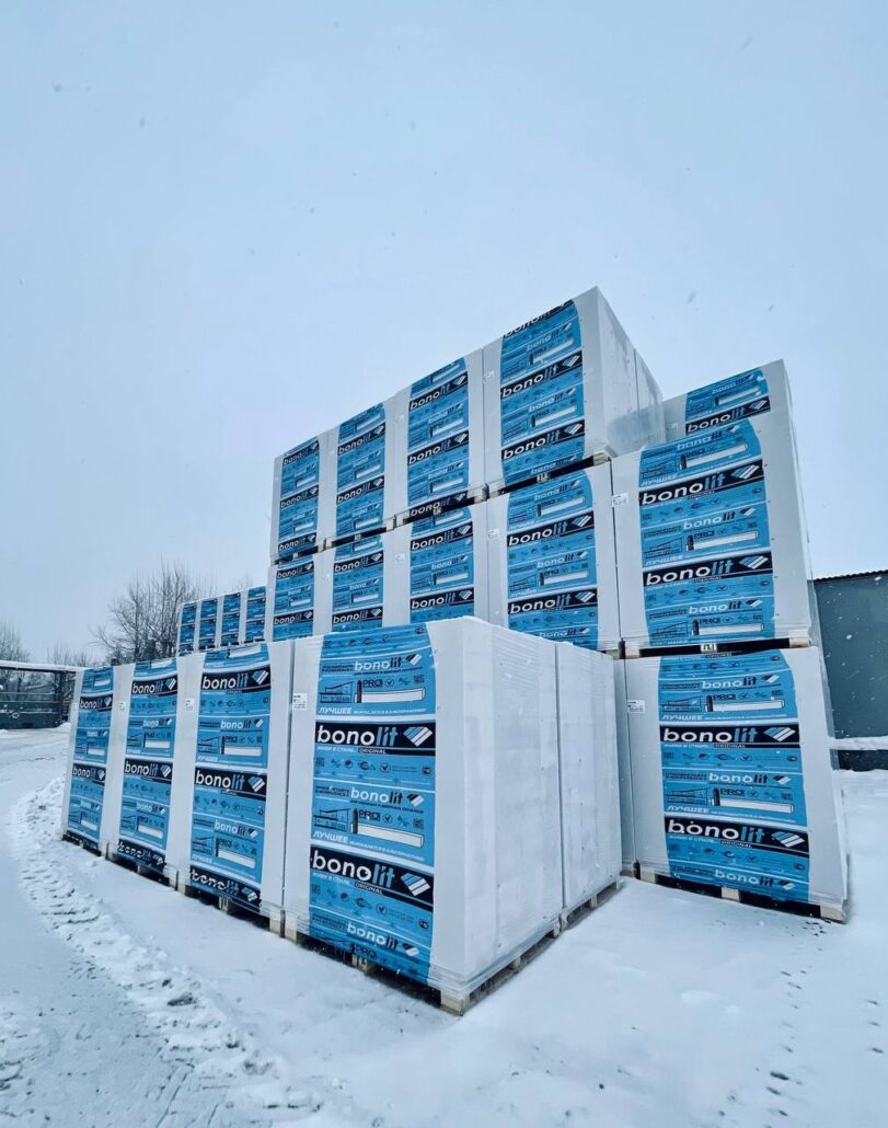 Строительство из газобетона Bonolit